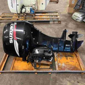 2005 Suzuki 50 hp 4-Stroke 20" Outboard Boat Motor Engine