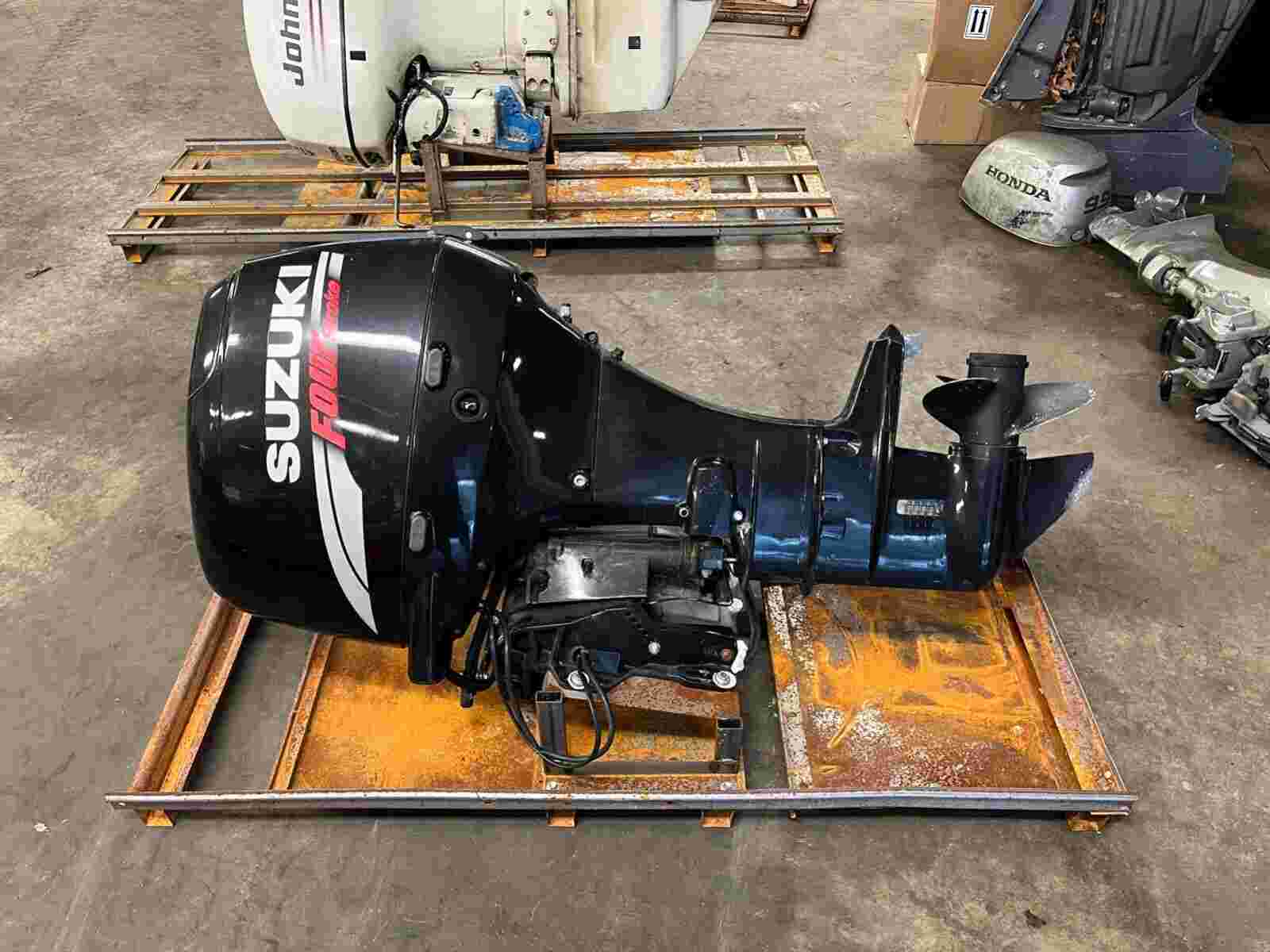 2005 Suzuki 50 hp 4-Stroke 20 Outboard Boat Motor Engine
