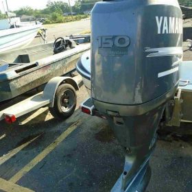2005 YAMAHA F150 150 hp 20" 4 STROKE OUTBOARD MOTOR