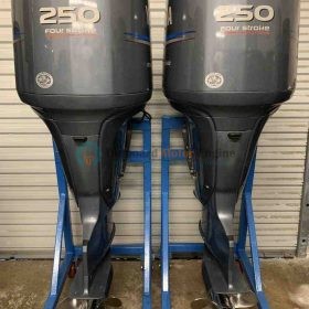 2007 Yamaha Pair F250TUR 250HP Four Stroke Outboard Motors