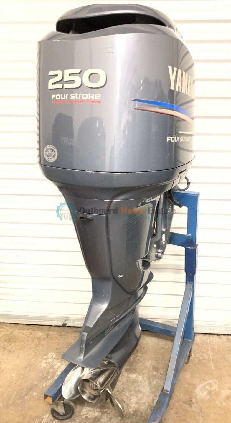 2009 Yamaha F250 250hp 25 Shaft Length 4-stroke Outboard Motor