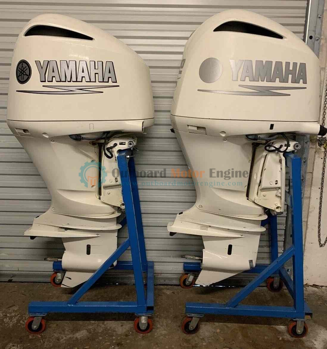 Yamaha Twin F300XCA 300Hp 4-Stroke 25” inch shaft Outboard Motor 2