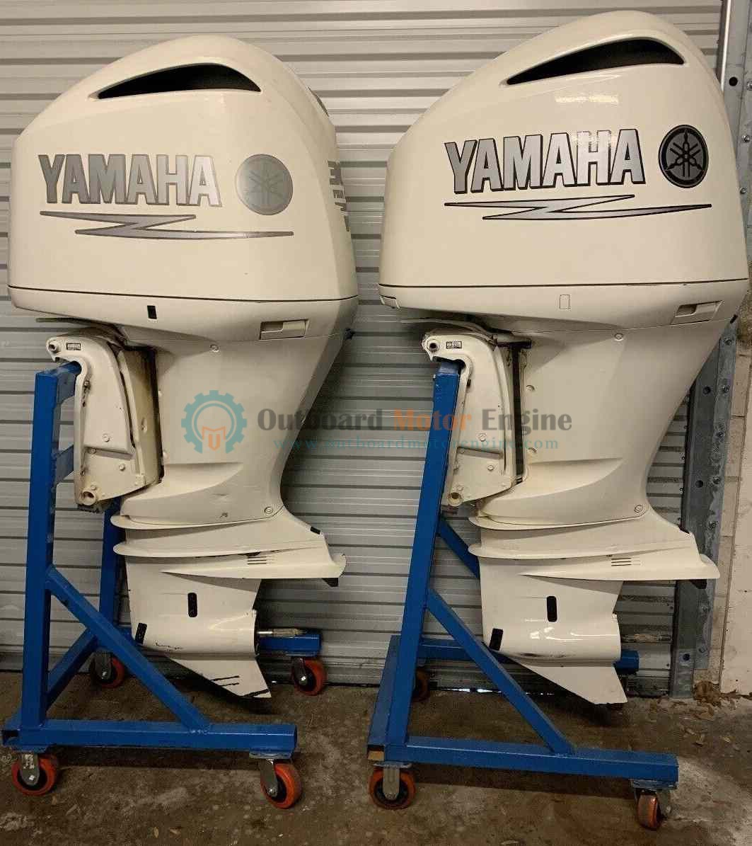 Yamaha Twin F300XCA 300Hp 4-Stroke 25” inch shaft Outboard Motor 3