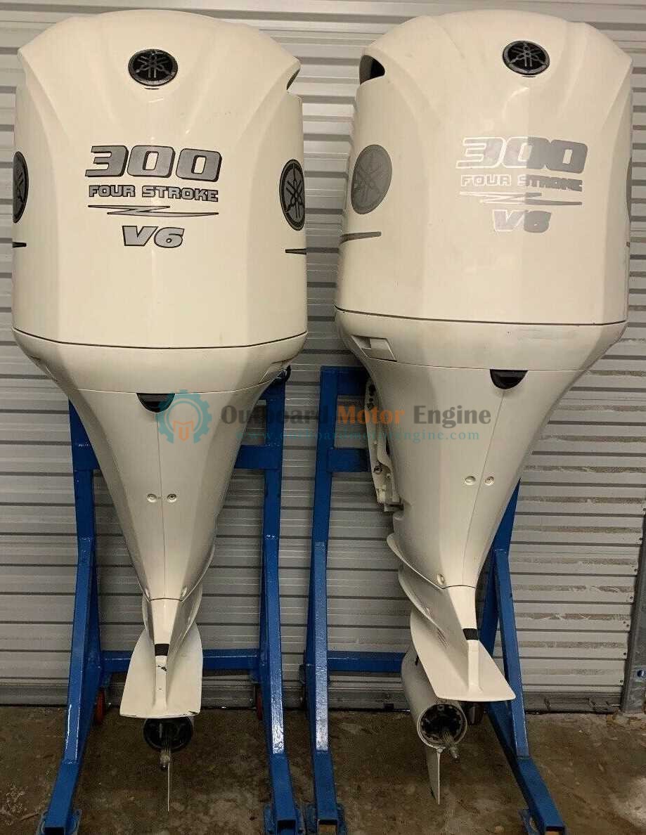 Yamaha Twin F300XCA 300Hp 4-Stroke 25” inch shaft Outboard Motor